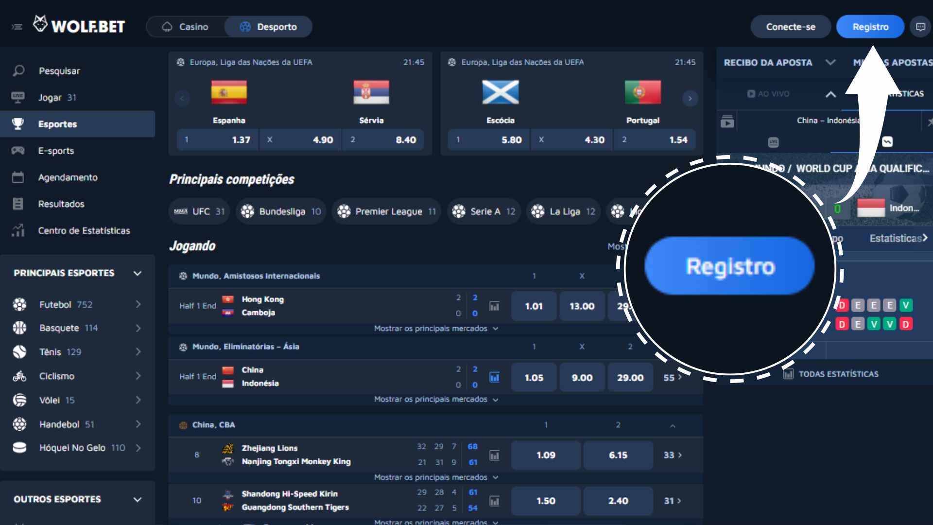 qual o melhor site de futebol ao vivo?